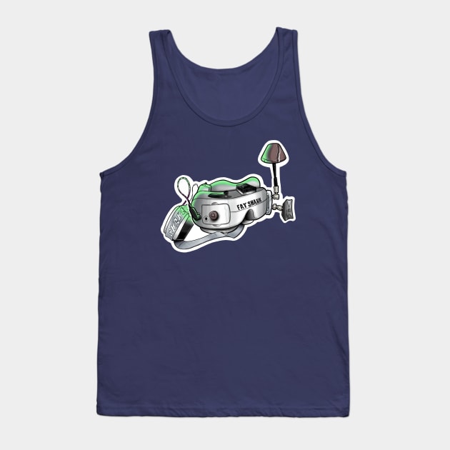 Fatshark fpv Tank Top by Mrwigglesfpv